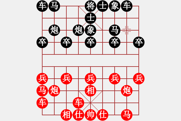 象棋棋譜圖片：1lan - 步數(shù)：10 