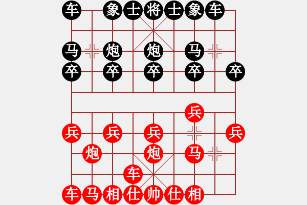 象棋棋譜圖片：1.2020年山西省十大群眾文化活動全省象棋大賽陽泉市復賽：第二輪.第5臺：王瑾璇（先勝）張一博 - 步數(shù)：10 