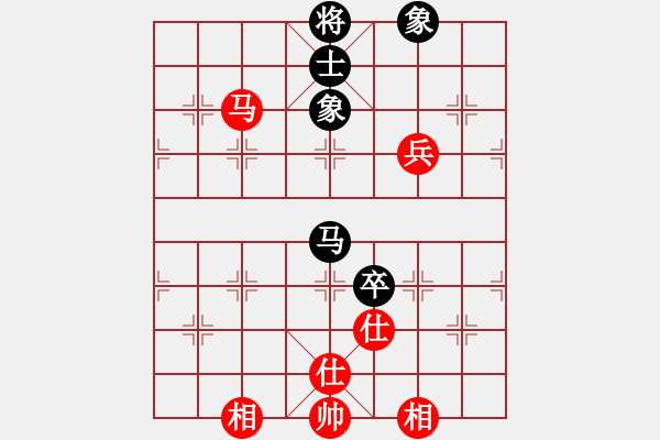 象棋棋譜圖片：jzlr(9星)-和-輕松十分鐘(9星) - 步數(shù)：110 