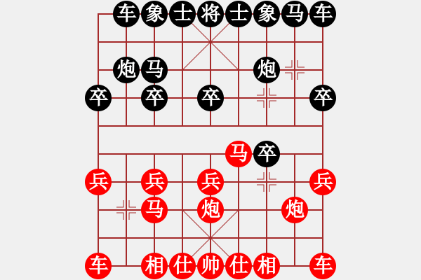 象棋棋譜圖片：碧桂園杯特約棋迷海選賽場(chǎng) 平原烽火 先勝 山西游俠 - 步數(shù)：10 