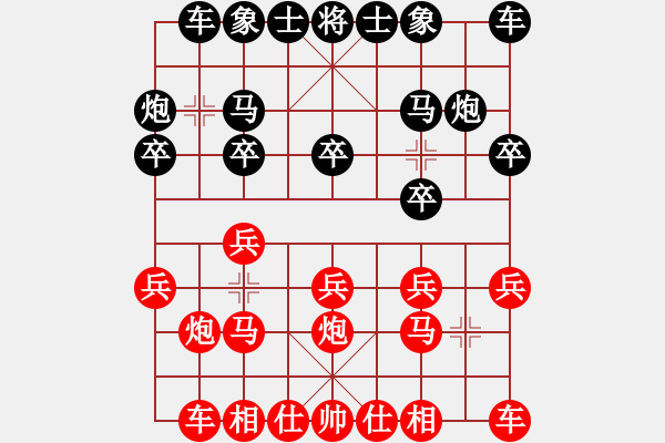 象棋棋譜圖片：2020四川省第八屆象棋業(yè)余聯(lián)賽 左代元先負(fù)陳柳剛 - 步數(shù)：10 