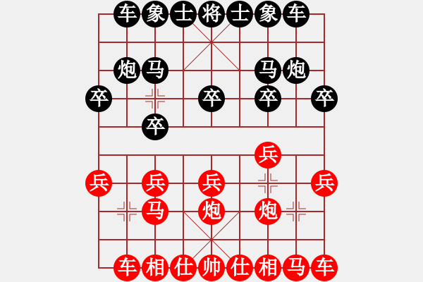 象棋棋谱图片：当涂 段向群 和 合肥 桑亚南 - 步数：10 