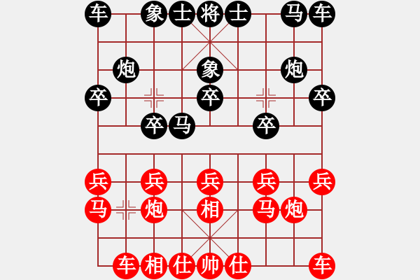 象棋棋譜圖片：上海金外灘隊(duì) 孫勇征 勝 浙江波爾軸承隊(duì) 邱東 - 步數(shù)：10 