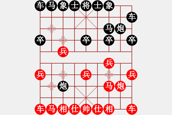 象棋棋譜圖片：神教＊02 勝 ⊙英雄無敵⊙比賽02號 - 步數(shù)：10 