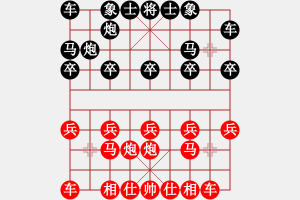 象棋棋谱图片：燕赵骄子(8段)-温柔刀锋(1段) - 步数：10 