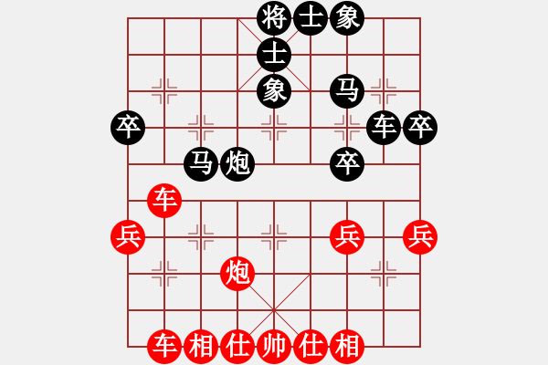 象棋棋譜圖片：金色鹿鶴(8段)-勝-臨時過客(5段) - 步數(shù)：40 