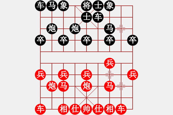 象棋棋譜圖片：熊智亮 先勝 胡忠發(fā) - 步數(shù)：10 