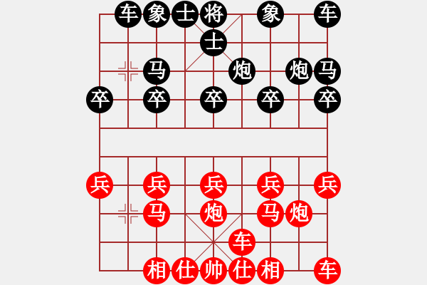 象棋棋譜圖片：中炮10車九平八8炮六平五 - 步數(shù)：10 