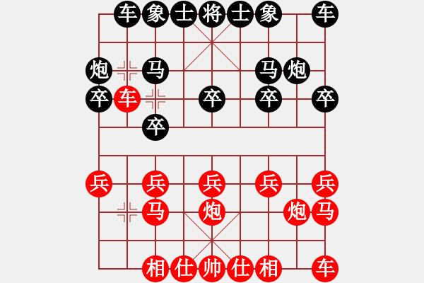 象棋棋谱图片：许逸涵 先和 游原硕 - 步数：10 