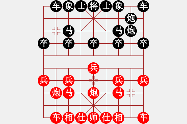 象棋棋譜圖片：bgyjsq7VS倚天高手(中炮對(duì)進(jìn)左馬黑炮二退一3） - 步數(shù)：10 