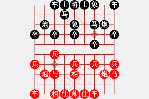 象棋棋譜圖片：廣東碧桂園 許國(guó)義 和 浙江體彩 尹昇 - 步數(shù)：10 