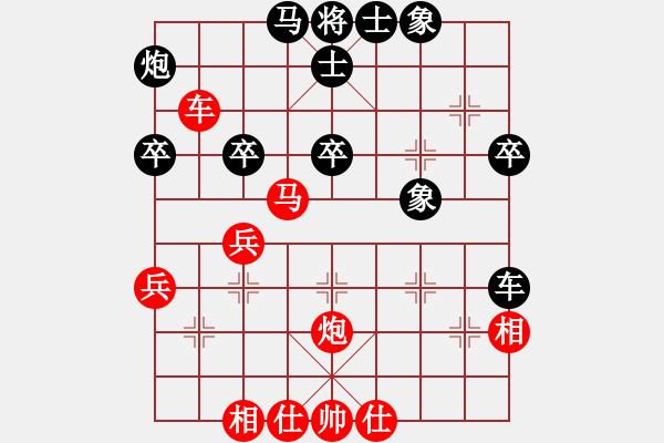 象棋棋譜圖片：2019第三屆人工智能對(duì)決旋風(fēng)先和名手1 - 步數(shù)：50 