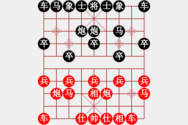 象棋棋譜圖片：情緣象棋實(shí)名群鄒凱迪(81)先負(fù)宋國強(qiáng)大師(91) - 步數(shù)：10 