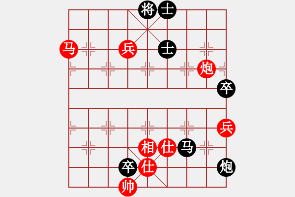 象棋棋譜圖片：粵東兵王(北斗)-勝-鐮刀幫女將(北斗) - 步數(shù)：160 