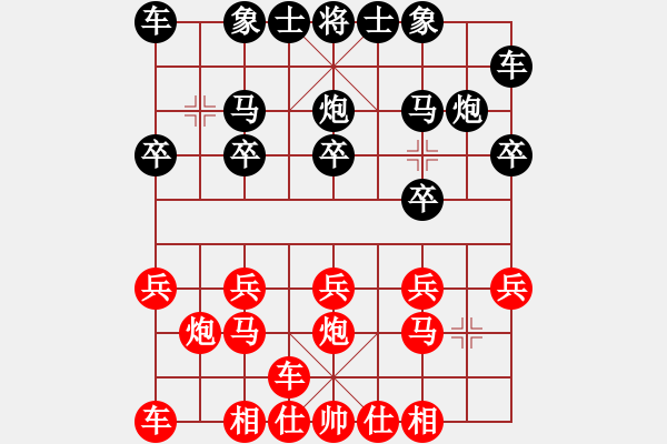 象棋棋譜圖片：橫才俊儒[292832991] -VS- 拿老公換糖吃[326586713] - 步數(shù)：10 