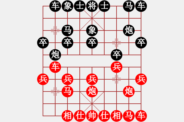 象棋棋譜圖片：1502091155 莆田江口人-自由人 佳構 - 步數：10 