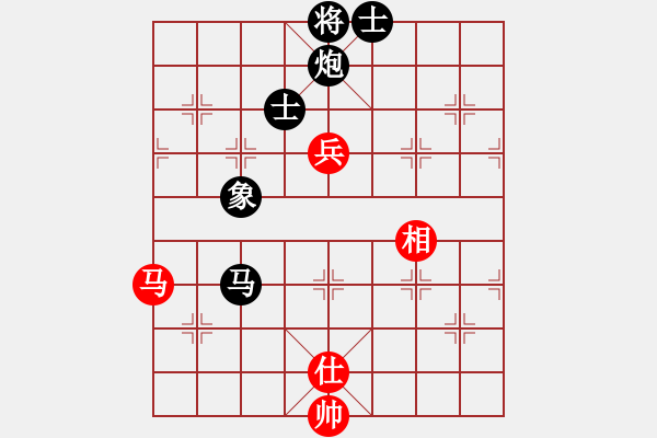 象棋棋譜圖片：周棋g紅負(fù)葬心【飛相對(duì)左過(guò)宮炮】 - 步數(shù)：110 