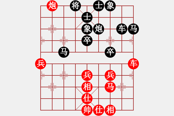 象棋棋譜圖片：周棋g紅負(fù)葬心【飛相對(duì)左過(guò)宮炮】 - 步數(shù)：40 