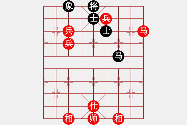 象棋棋譜圖片：棋局-3134432n4 - 步數(shù)：100 