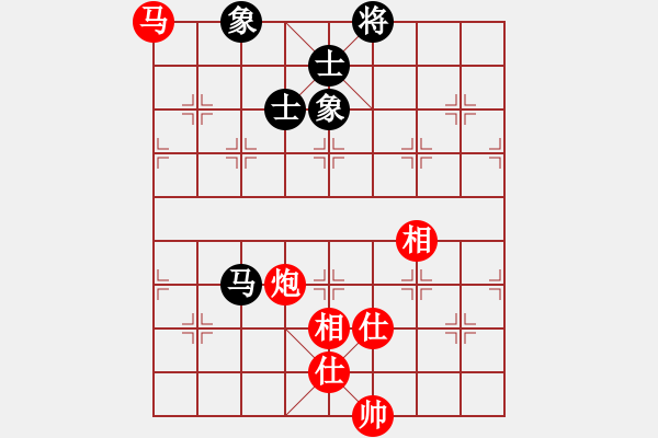 象棋棋譜圖片：馬炮士象全勝單馬士象全.txt - 步數(shù)：100 