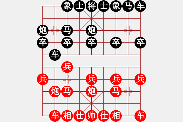 象棋棋譜圖片：楊孝梅 先和 董佳昊 - 步數(shù)：10 