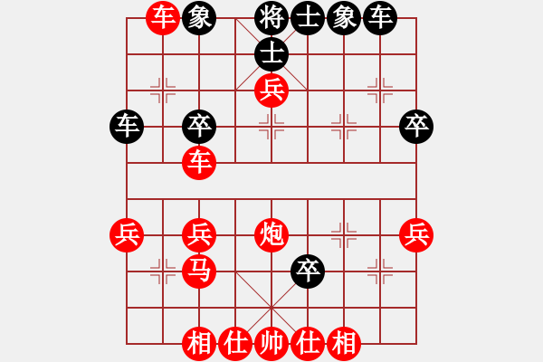 象棋棋譜圖片：2023.6.14.2中級場先勝屈頭七路馬過河車對左馬盤河 - 步數(shù)：37 