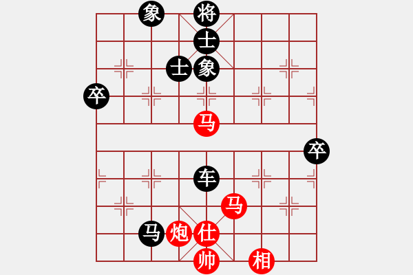 象棋棋譜圖片：三江匯佛(3段)-負(fù)-muuuuu(8段) - 步數(shù)：100 