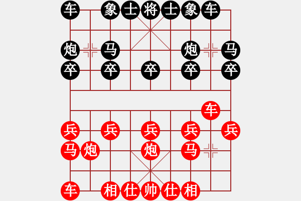 象棋棋譜圖片：第八輪先手大敗于平頂山選手 - 步數：10 