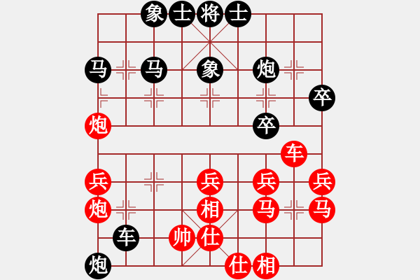 象棋棋譜圖片：小愚小智(月將)-負(fù)-天策真龍(7段) - 步數(shù)：40 