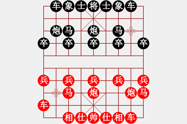 象棋棋譜圖片：第八屆世界象棋錦標賽第五輪 東馬 林利強 先勝 日本 山田宏秀 - 步數(shù)：10 