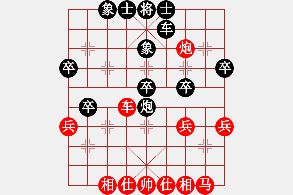 象棋棋譜圖片：特垃圾大師(9段)-勝-煙雨任平生(9段) - 步數(shù)：40 