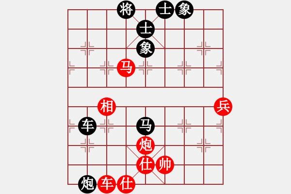 象棋棋譜圖片：1 - 步數(shù)：100 