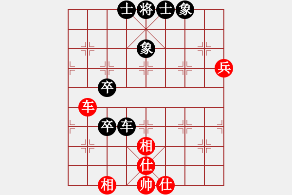 象棋棋譜圖片：象棋呂欽(2級)-和-棋悟道(5級) - 步數(shù)：100 