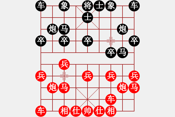 象棋棋譜圖片：李響智(3段)-負(fù)-zombz(4段) - 步數(shù)：10 