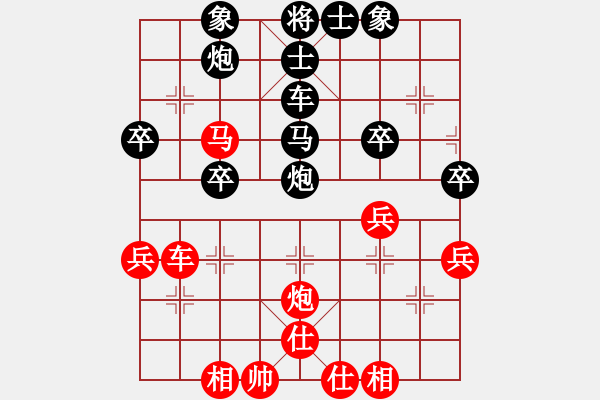 象棋棋譜圖片：xiaoqiang(5r)-勝-lagunatek(5r) - 步數(shù)：40 