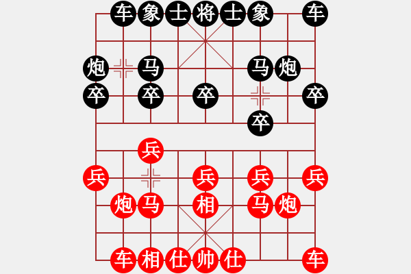 象棋棋譜圖片：精靈哥哥(月將)-負-motkohai(8段) - 步數(shù)：10 