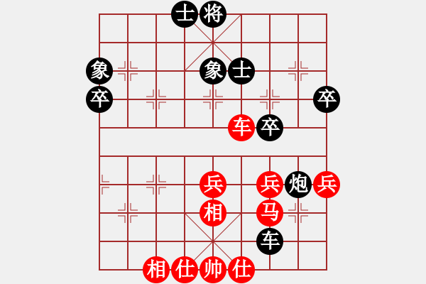 象棋棋譜圖片：經(jīng)常輸棋(4段)-負(fù)-國(guó)家領(lǐng)導(dǎo)(5段)五七炮對(duì)屏風(fēng)馬進(jìn)７卒 紅左直車對(duì)黑右直車左炮過(guò)河 - 步數(shù)：60 