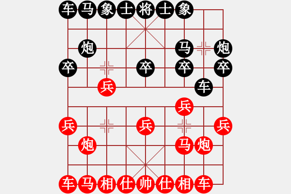 象棋棋譜圖片：遼寧 于建 負(fù) 山西 徐建斌 - 步數(shù)：10 