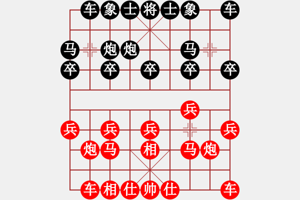 象棋棋譜圖片：caijianvu(5r)-負-kkmmsd(5r) - 步數：10 