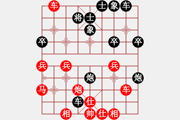 象棋棋譜圖片：柏春林         先負(fù) 程吉俊         - 步數(shù)：40 