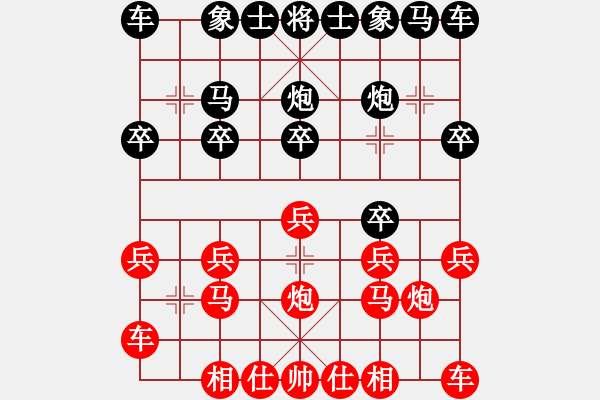 象棋棋譜圖片：萬用開局 - 步數(shù)：10 