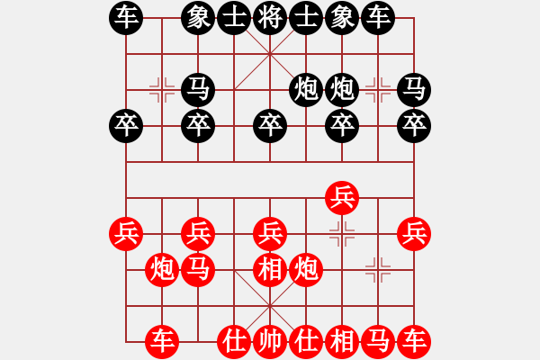 象棋棋譜圖片：第十一輪 第3臺 廣西桂林 歐照芳先負(fù) 廣西南寧 陸安京 - 步數(shù)：10 