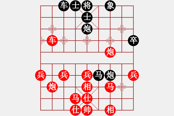 象棋棋譜圖片：【中】棋如人生[紅] -VS- 東帝汶[黑] - 步數(shù)：40 