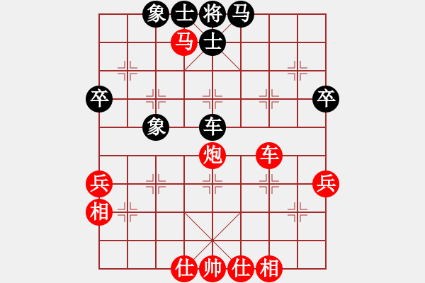 象棋棋譜圖片：初學者之一(3段)-勝-孤獨星(月將) - 步數(shù)：60 