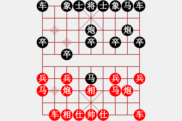 象棋棋譜圖片：楊明的網(wǎng)絡(luò)棋局（42） - 步數(shù)：10 