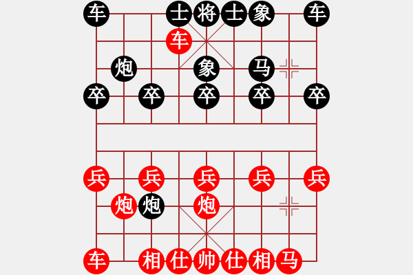 象棋棋譜圖片：開開思 - 步數(shù)：10 