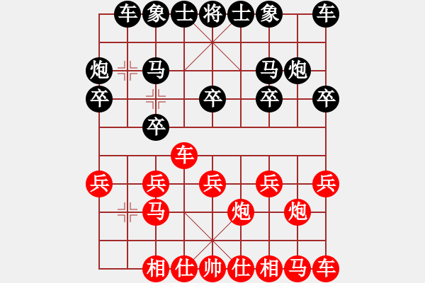 象棋棋譜圖片：皇甫星宇挑戰(zhàn)亞艾元小棋士 2024-03-01 - 步數(shù)：10 