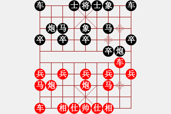 象棋棋譜圖片：本溪仙人(2段)-負(fù)-第一棋手(2段) - 步數(shù)：10 