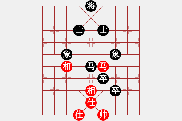 象棋棋谱图片：南征北讨(5段)-和-liuliussyy(7段) - 步数：100 