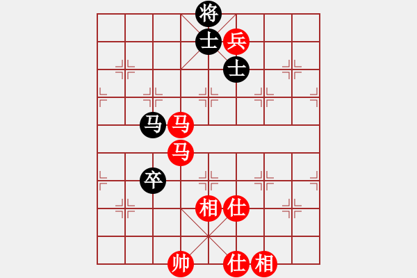 象棋棋譜圖片：葬心紅勝a13751438817【中炮對士角炮轉(zhuǎn)單提馬】 - 步數(shù)：160 